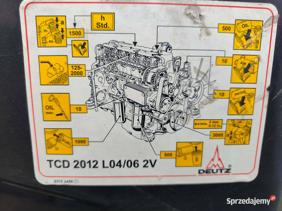 Ładowarka ATLAS 95 2010r Silnik Deutz TCD 2012 sprzedam