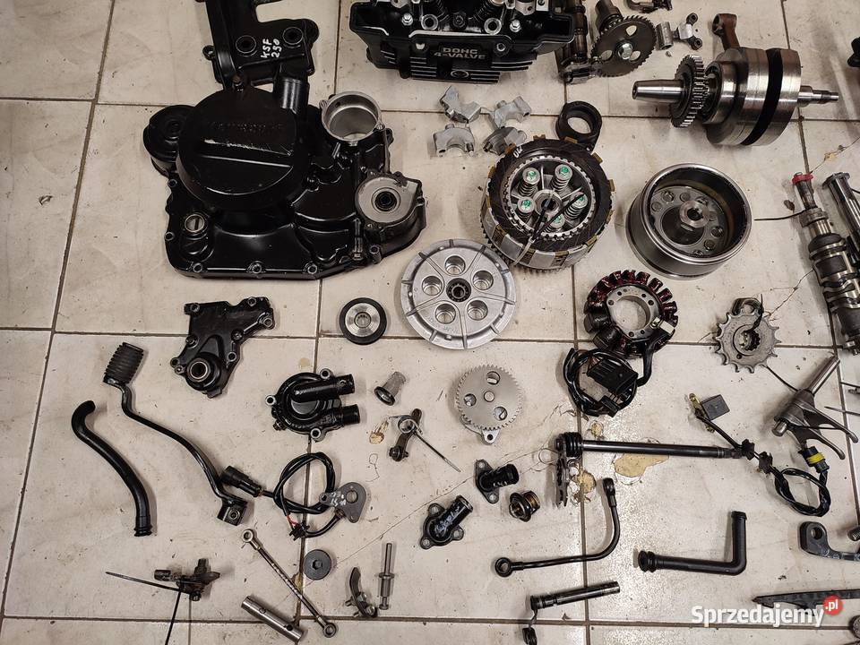 Kawasaki KSF 250 silnik części KLR 250 kapa wał Silniki Jelenia Góra