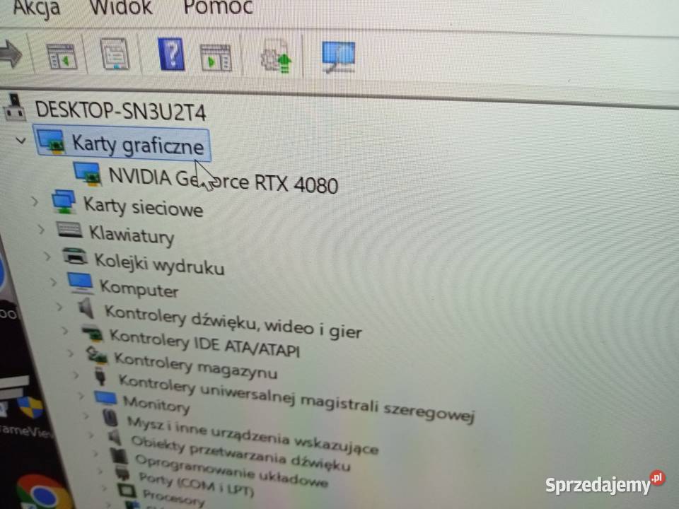 Rtx 4080 msi Intel core i9 11900k 32gb dysk 2tb sprzedam