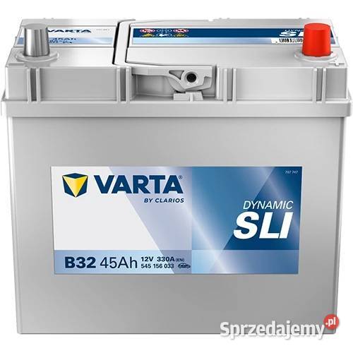 Akumulator 45Ah 330A EN VARTA Blue Dynamic B32 P Gorzów Wielkopolski sprzedam