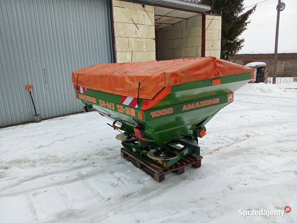 Rozsiewacz nawozów Amazone ZAM Nowosielce