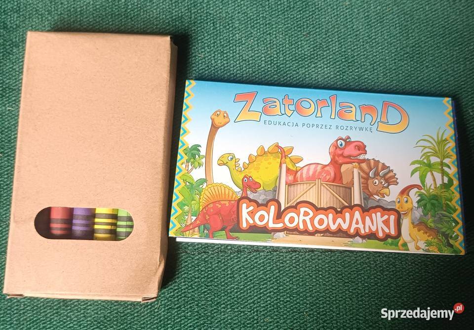 Mini kolorowanka z motywem dinozaurów Zatorland Zbylitowska Góra