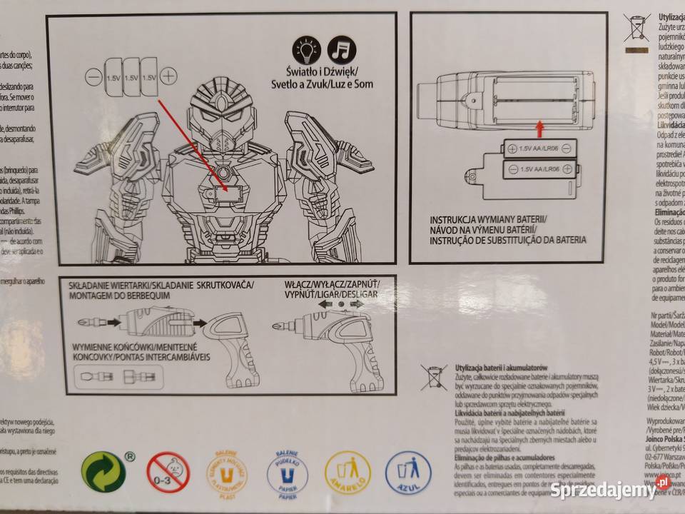 NAJTANIEJ Interaktywny Robot Do Składania Zabrze
