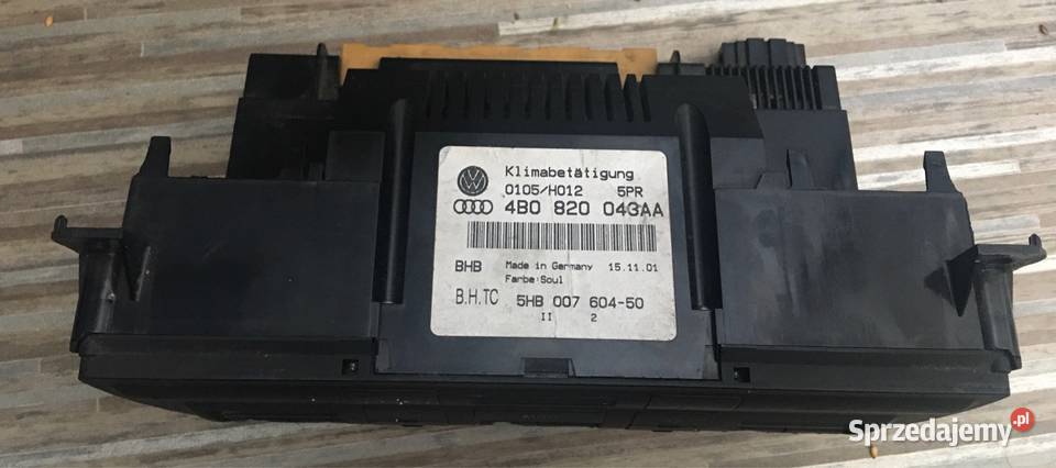 Panel klimatronika klimy do AUDI A6 C5 lifcie osobowe śląskie Tychy