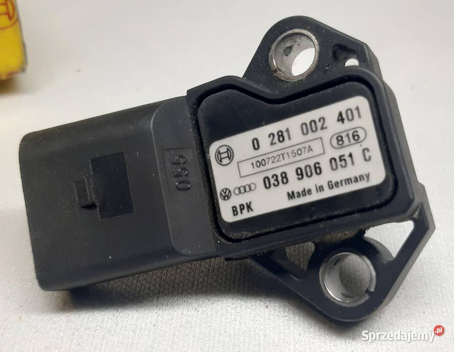 CZUJNIK CIŚNIENIA DOŁADOWANIA VW AUDI SEAT SKODA Mielęcin sprzedam