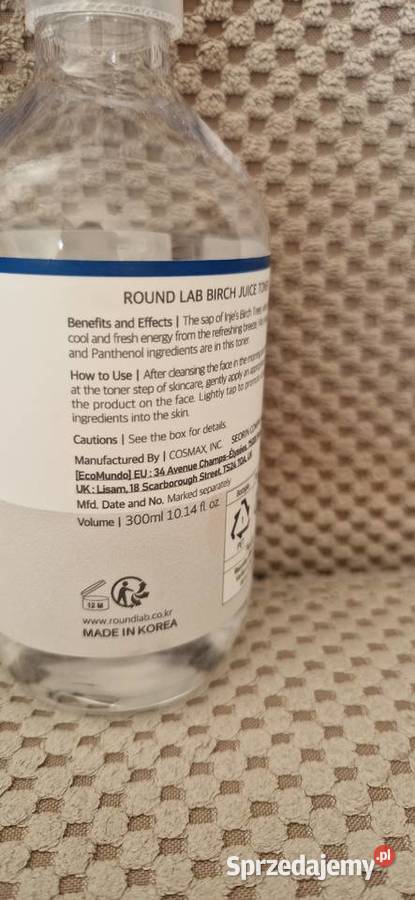 tonik do twarzy Round Lab Birch Juice Toner Kraków