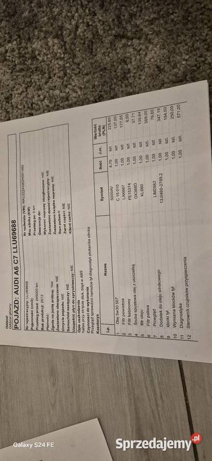 Audi a6 c7 prywatnie Krotoszyn