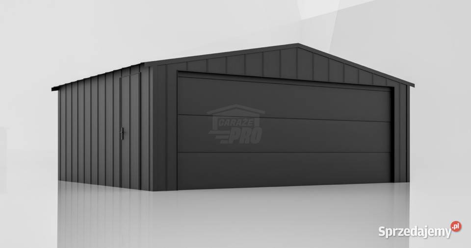 Garaż blaszany 5x brama segmentowa drzwi blacha Białogard sprzedam