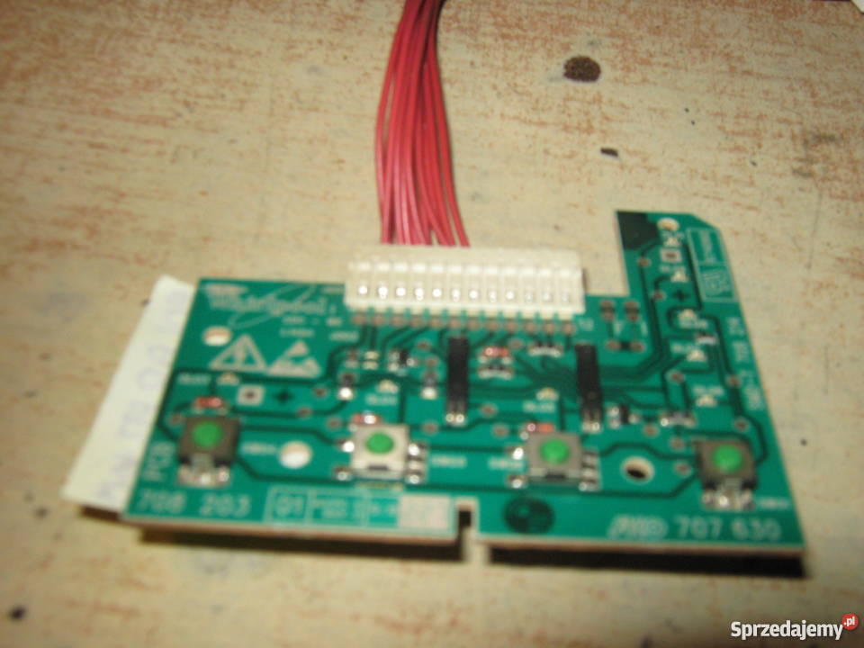 Przyciski sterowania pralki Whirlpool AWE 6517P Pralki i suszarki Nowy Sącz sprzedam