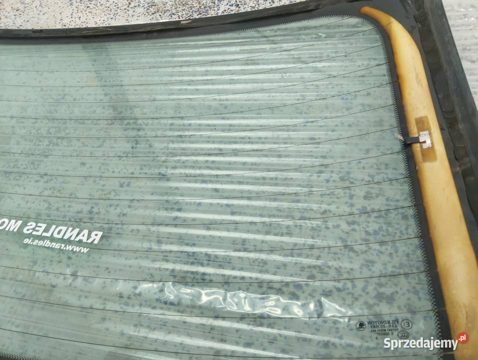 Szyba tylna Grzana Skoda Octavia 2 kombi 2010 Tylne Sitno