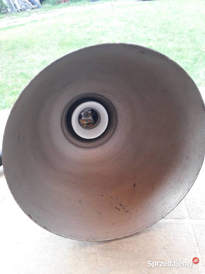 Lampa biurkowa przedwojenna solidna Warszawa