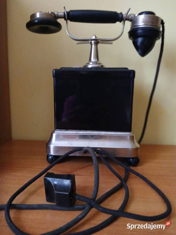 Stary telefon na tarcze z lat 30 tych Kraków