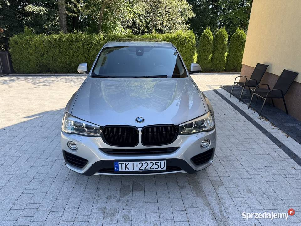 BMW X4 30D 30 diesel 258 koni Mpakiet xdrive 4x4 autoalarm śląskie Żywiec sprzedam