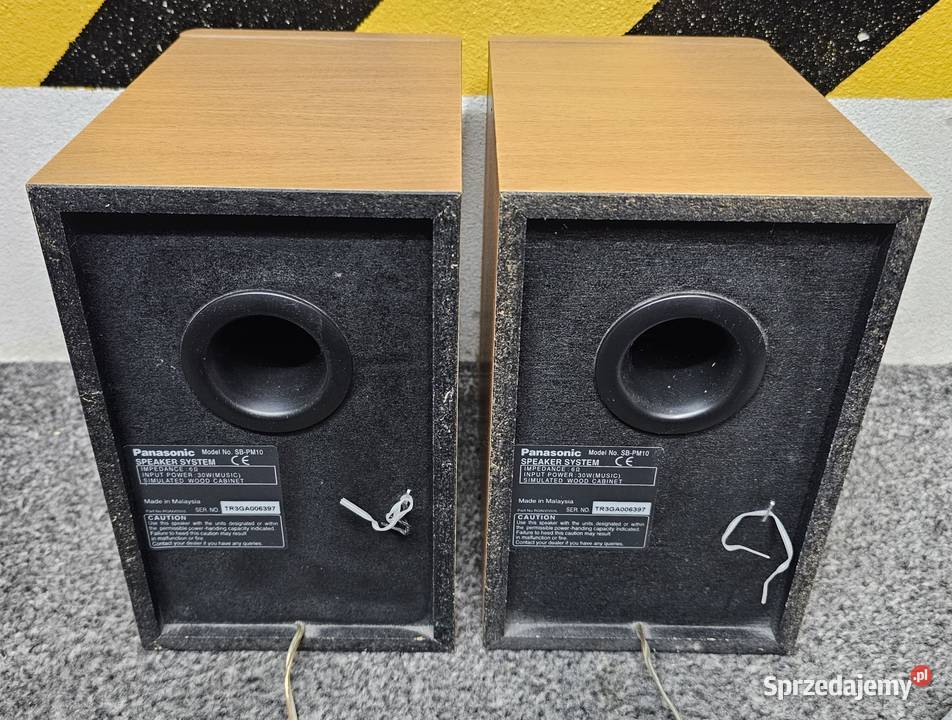 Głośniki stereo Panasonic SBPM10