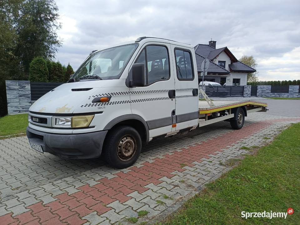 Iveco Daily doinwestowany aluminiowy najazd 5 m 1300kg Samochody ciężarowe Staszów