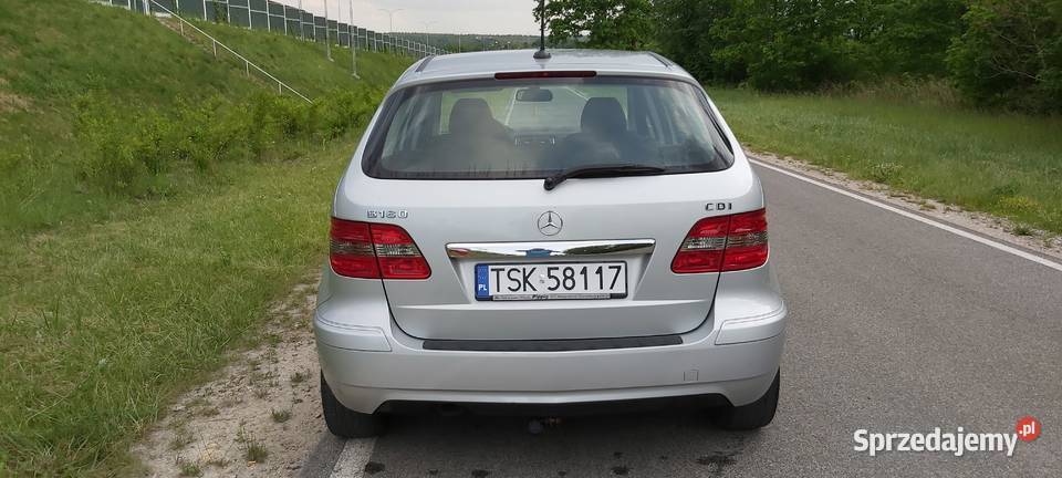MercedesBenz B 180 CDI 109 2010r Klima manual centralny zamek Klasa B świętokrzyskie Skarżysko-Kamienna