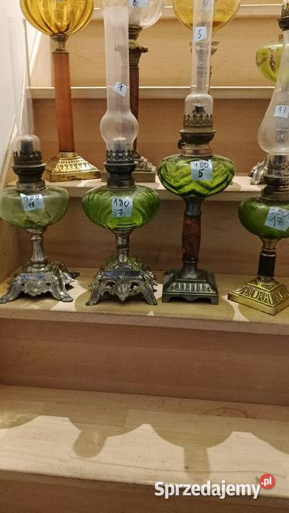 lampy naftowe kolekcja z francji Fałków