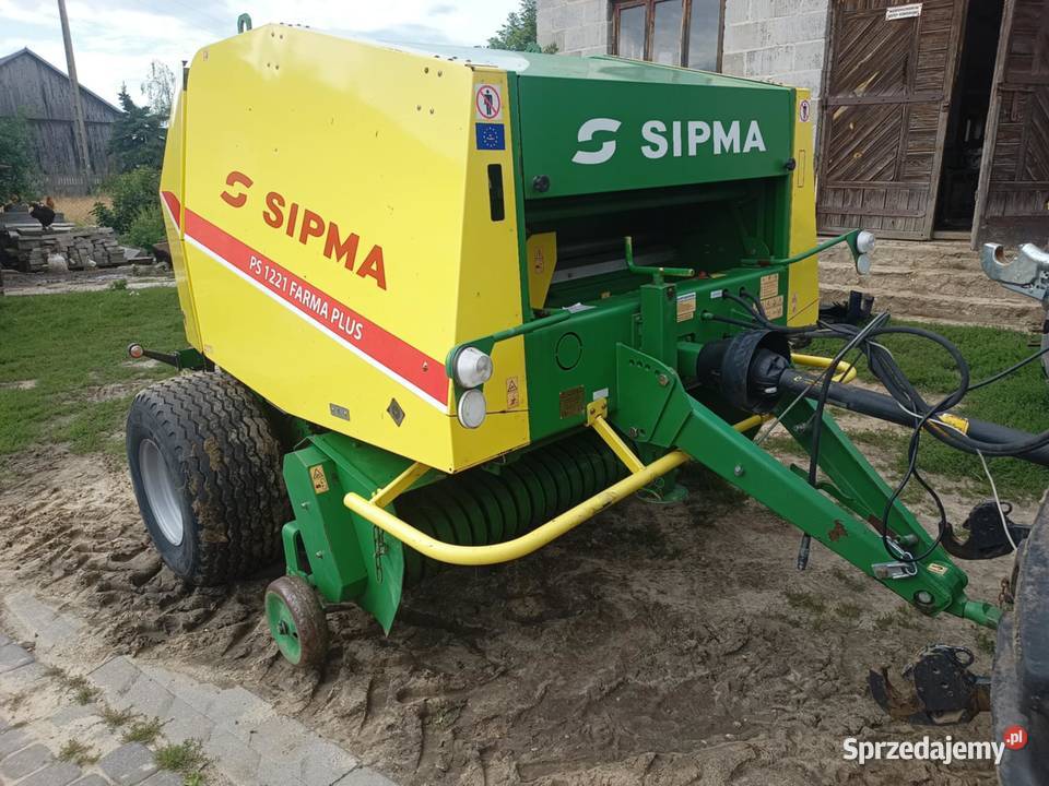 Prasa SIPMA 1221 FARMA PLUS łańcuchowowalcowa świętokrzyskie Łubnice