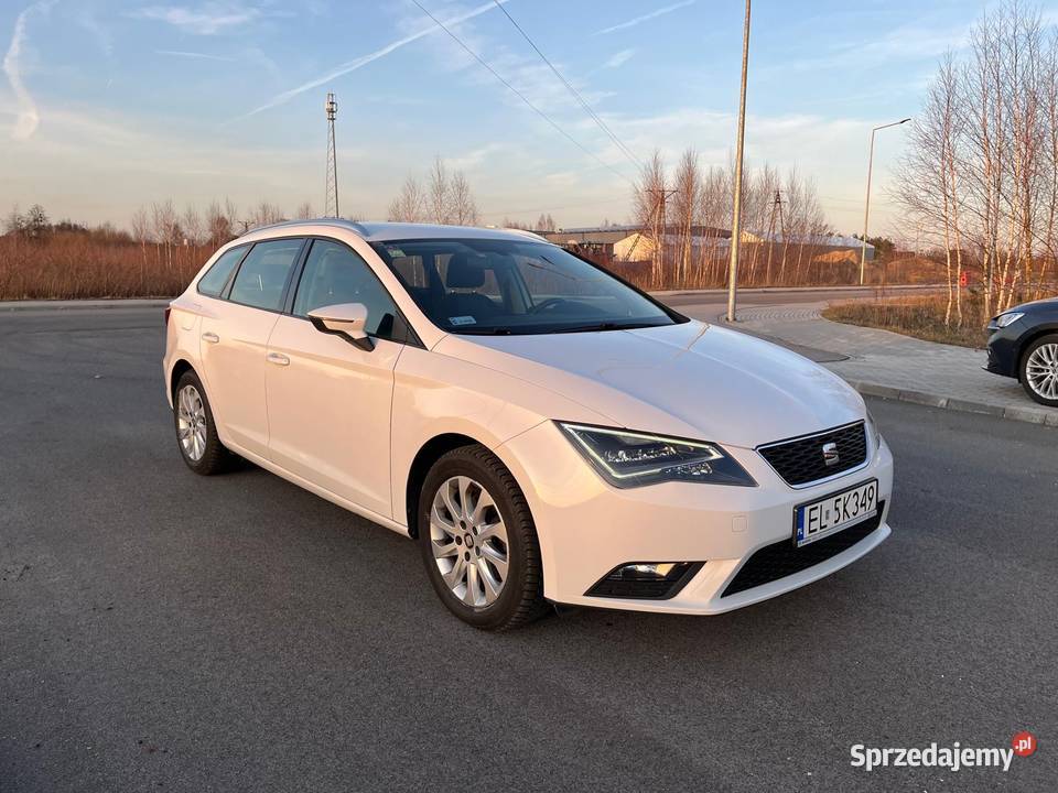 Seat Leon 3 16 TDi 2016 salon Polska 198000km Leon Łódź