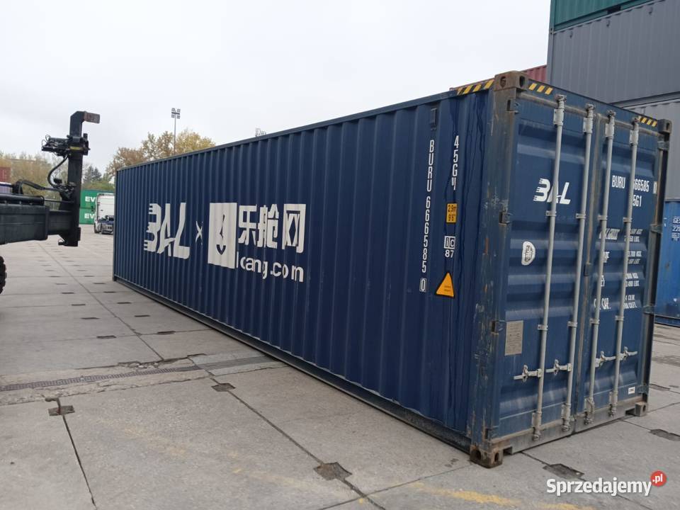 Sprzedam kontener morski 40 HC 12 metrowy prawie lubelskie Zamość