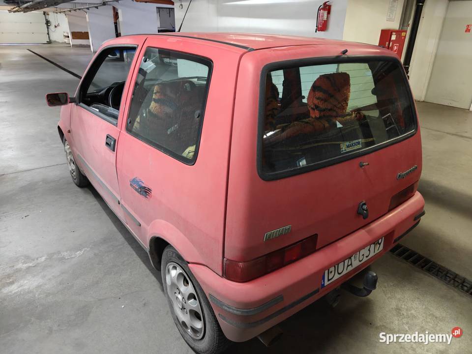 Fiat Cinquecento 11 Sporting benzyna Wrocław sprzedam