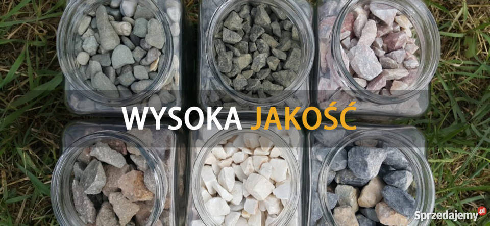 Kamień ozdobny i ogrodowy min otoczak żwir grys Kraków