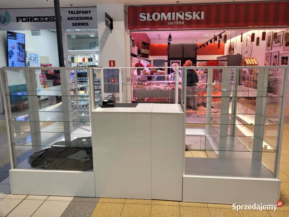Meble sklepowe stoisko wyspa handlowa dolnośląskie Kąty Wrocławskie