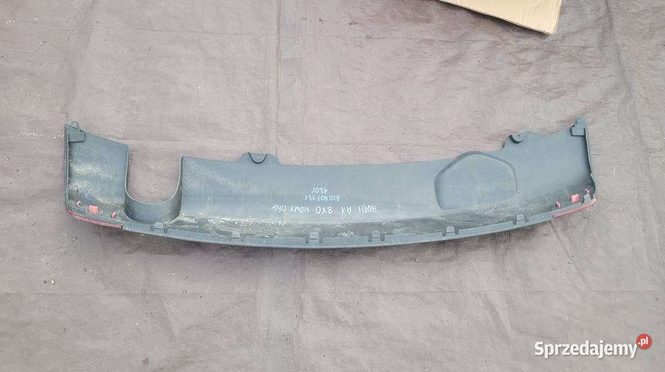 AUDI A1 SPOILER ZDERZAKA TYL DOKLADKA DYFUZOR Ruda Śląska