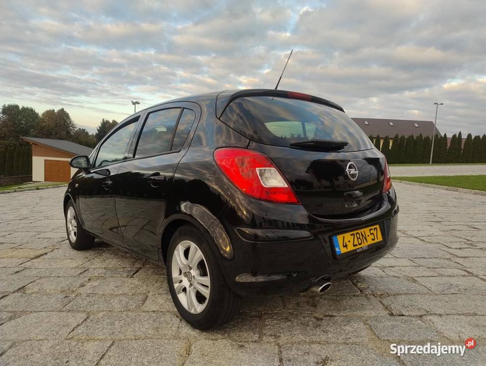OPEL CORSA 12 ECO BENZYNA SUPER FAJNY STAN 137123km Myślenice