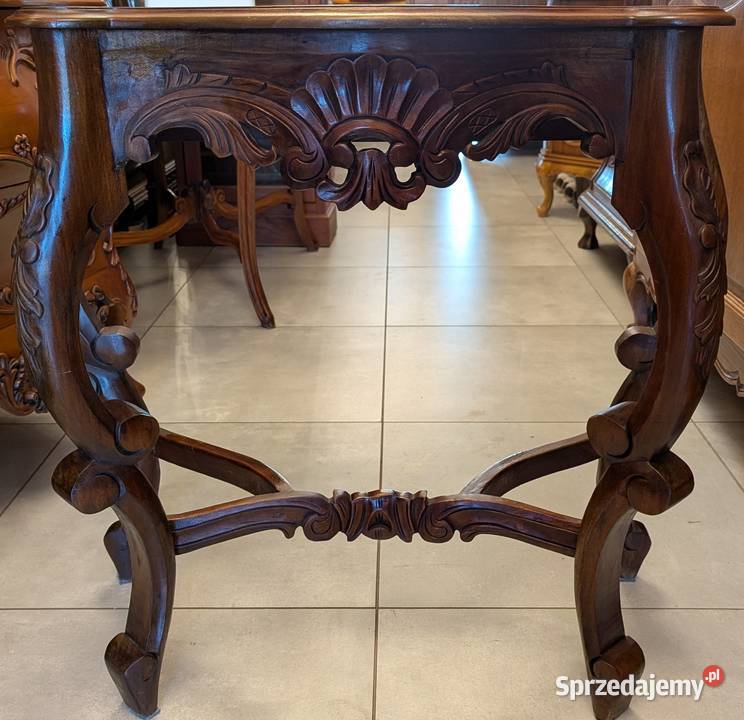 piękna konsola ciemny orzechsklep Dąbrowa Meble Dąbrowa Górnicza