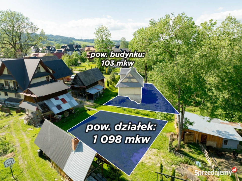 Dom w Białce Tatrzańskiej 103m2 małopolskie Białka Tatrzańska sprzedam