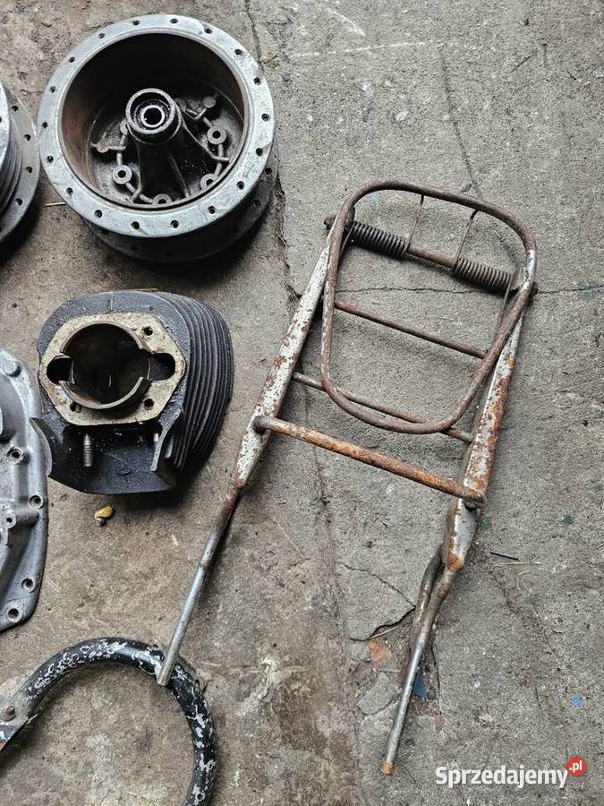 Części Shl Wfm M11 175 lagi zawieszenie Kartery Motocykle na części Kłodawa sprzedam