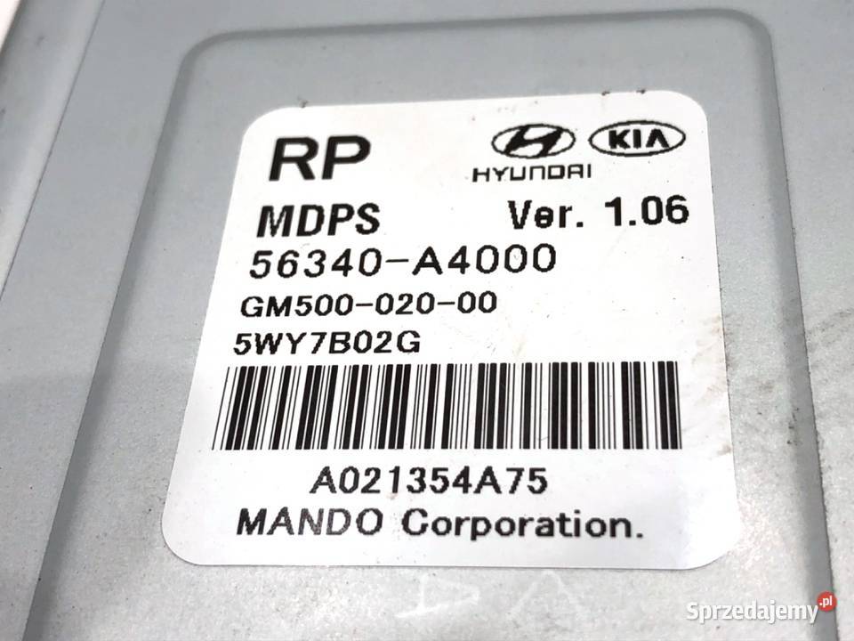 MODUŁ WSPOMAGANIA KIA CARENS IV 56340A4000 podkarpackie