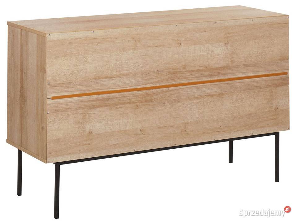 Komoda z drzwiami z plecionki Świdnica