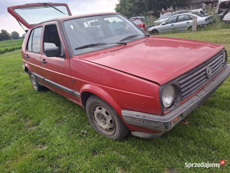 Golf 2 Mk II 16 TD szyba silnik półka maska Pozostałe Hańsk Pierwszy