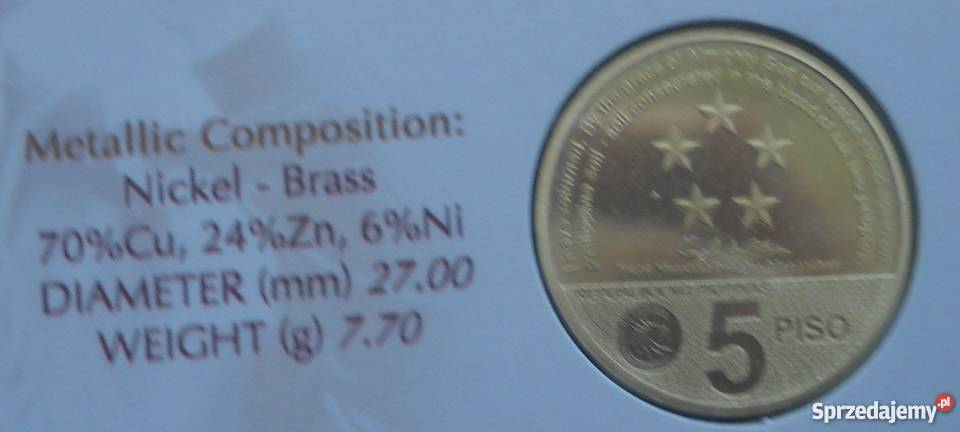 FILIPINY5 PISO2014 r70 r LĄDOWANIA NA WYSPIE Legionowo