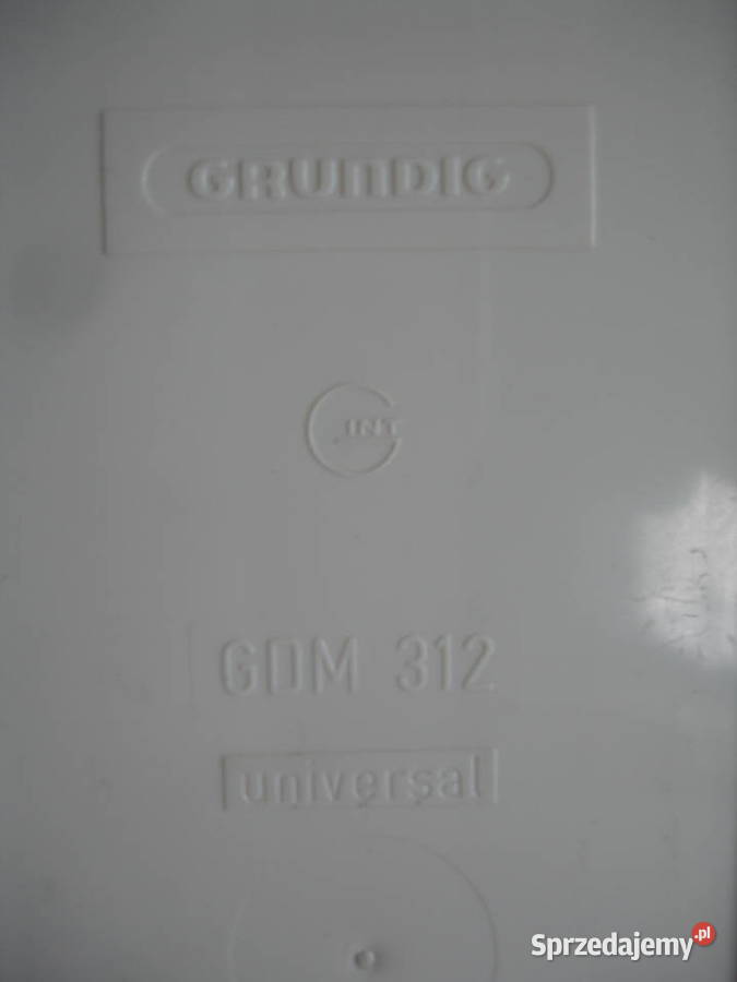 Mikrofon GRUNDIG GDM 312 Uniwersalny z Etui Pozostałe Zielona Góra