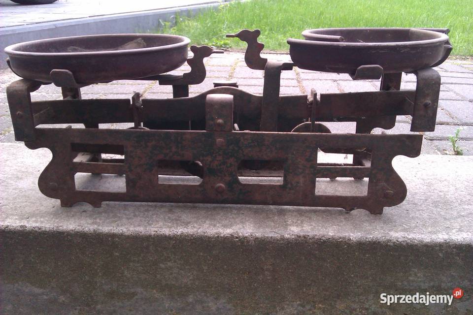 stara waga szalkowa mazowieckie Warszawa