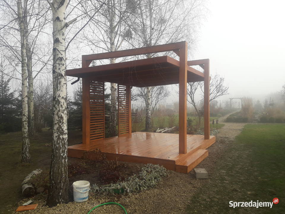 Altany nowoczesne podwieszany dach altana Wąchock sprzedam
