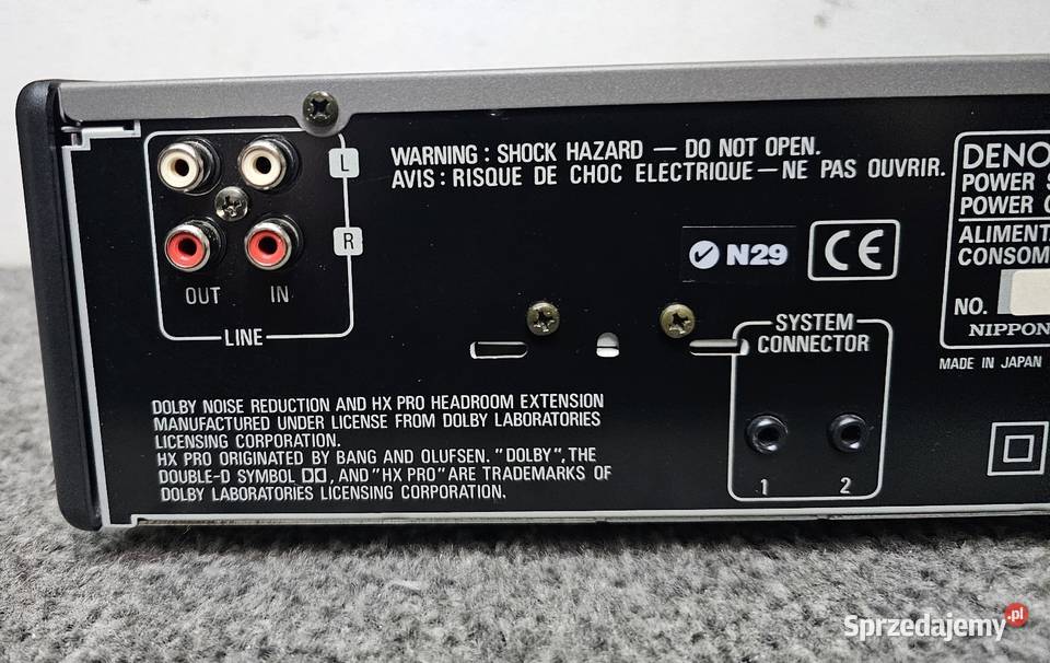 Magnetofon Denon DDR65 Stereo Cassette Deck Magnetofony Kraków