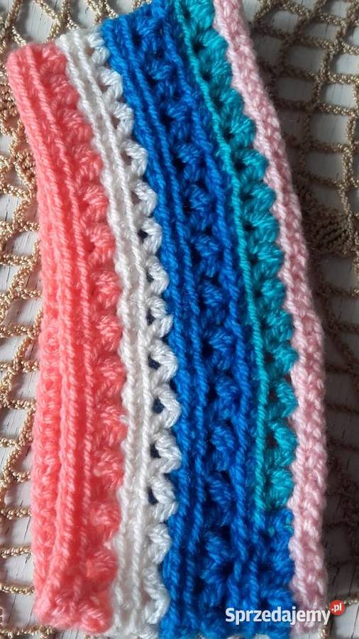 KOLOROWA WŁÓCZKOWA PRZEPASKA 5 lat+ Piła