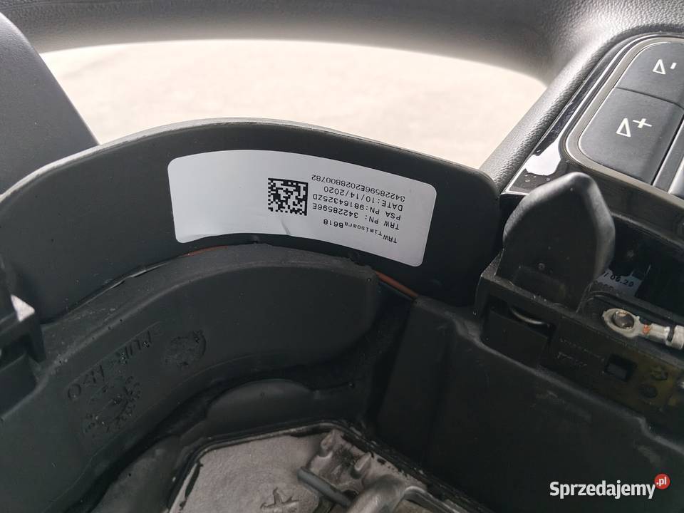 Kierownica Citroen C3 III Rok produkcji 2020 Oława