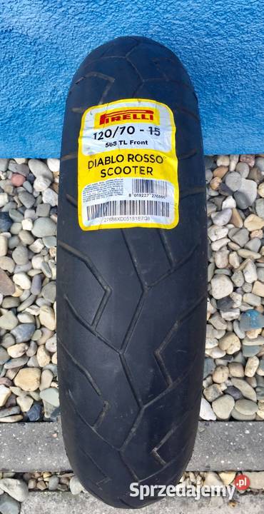 opona Pirelli Diablo Scooter 120 70 15 Opony, koła, felgi opolskie Kędzierzyn-Koźle
