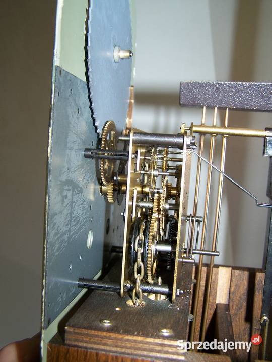 Zegar wiszący z fazami księżyca SBS Feintechnik Koszalin