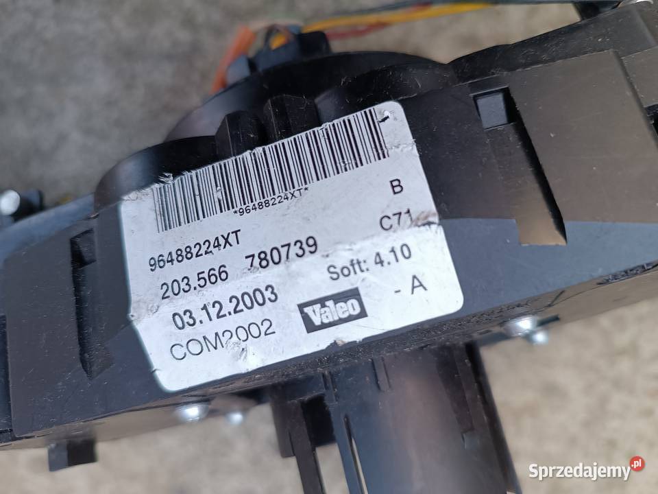 96488224XT Zespolony przełącznik pająk Citroen Wał-Ruda