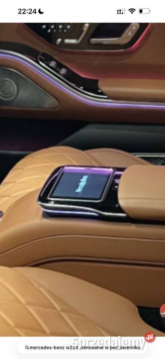 Tablet wyświetlacz tylny MercedesBenz S klasa Katowice