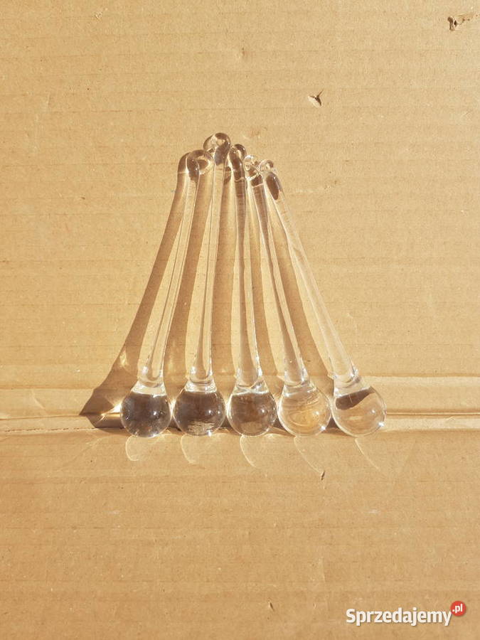 Klosz kropla sopelek do lampy PRZEZROCZYSTY 5 Abażury i klosze sprzedam