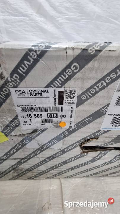 LUSTERKO PRAWE FIAT DUCATO NOWE ORYGINAŁ 62 PIN osobowe Motoryzacja sprzedam