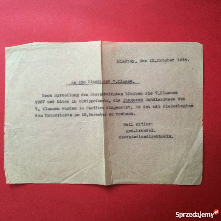 Pismo szkolne Szczecin