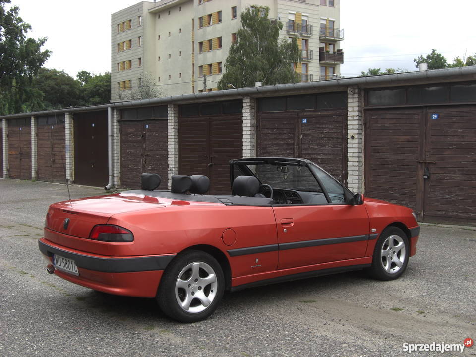Peugeot 306 20 16V Cabriolet KLIMA elektryczne szyby 306 306 sprzedam